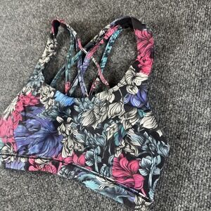 lululemon Floral Free to Be Sports Bra